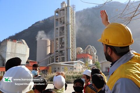 بازدید علمی اعضای کانون گالکیش از کارخانه سیمان پیوند گلستان