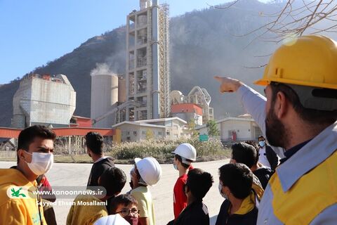 بازدید علمی اعضای کانون گالکیش از کارخانه سیمان پیوند گلستان