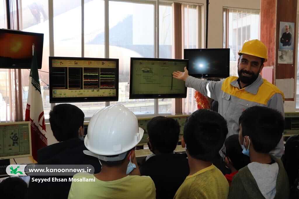 بازدید علمی اعضای کانون گالکیش از کارخانه سیمان پیوند گلستان