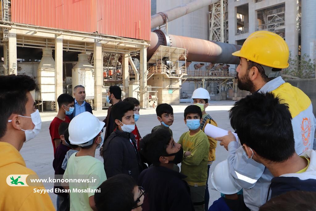 بازدید علمی اعضای کانون گالکیش از کارخانه سیمان پیوند گلستان