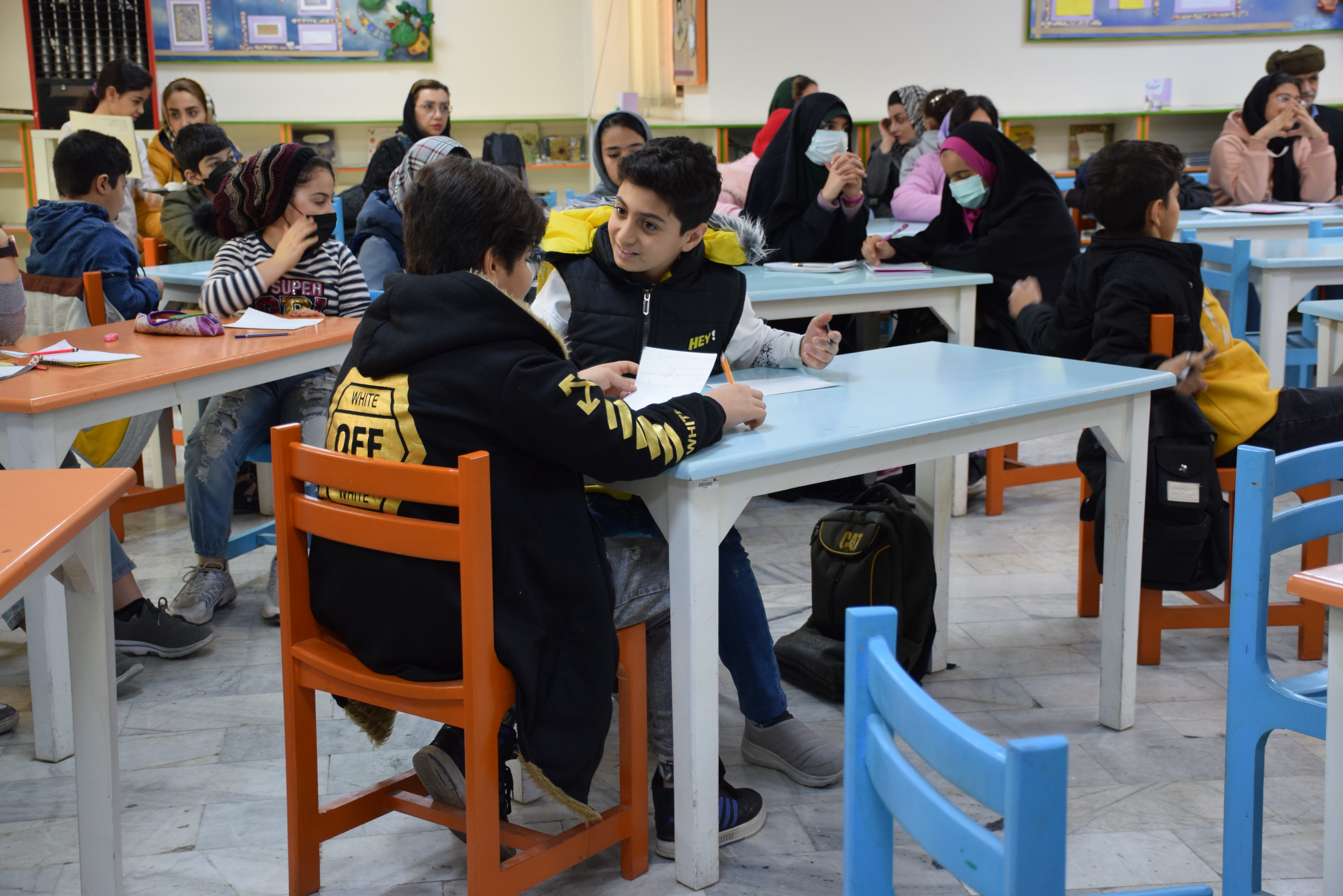 برگزاری کارگاه "در جستوجو باش" در مرکز شماره ۳۵ کانون استان تهران