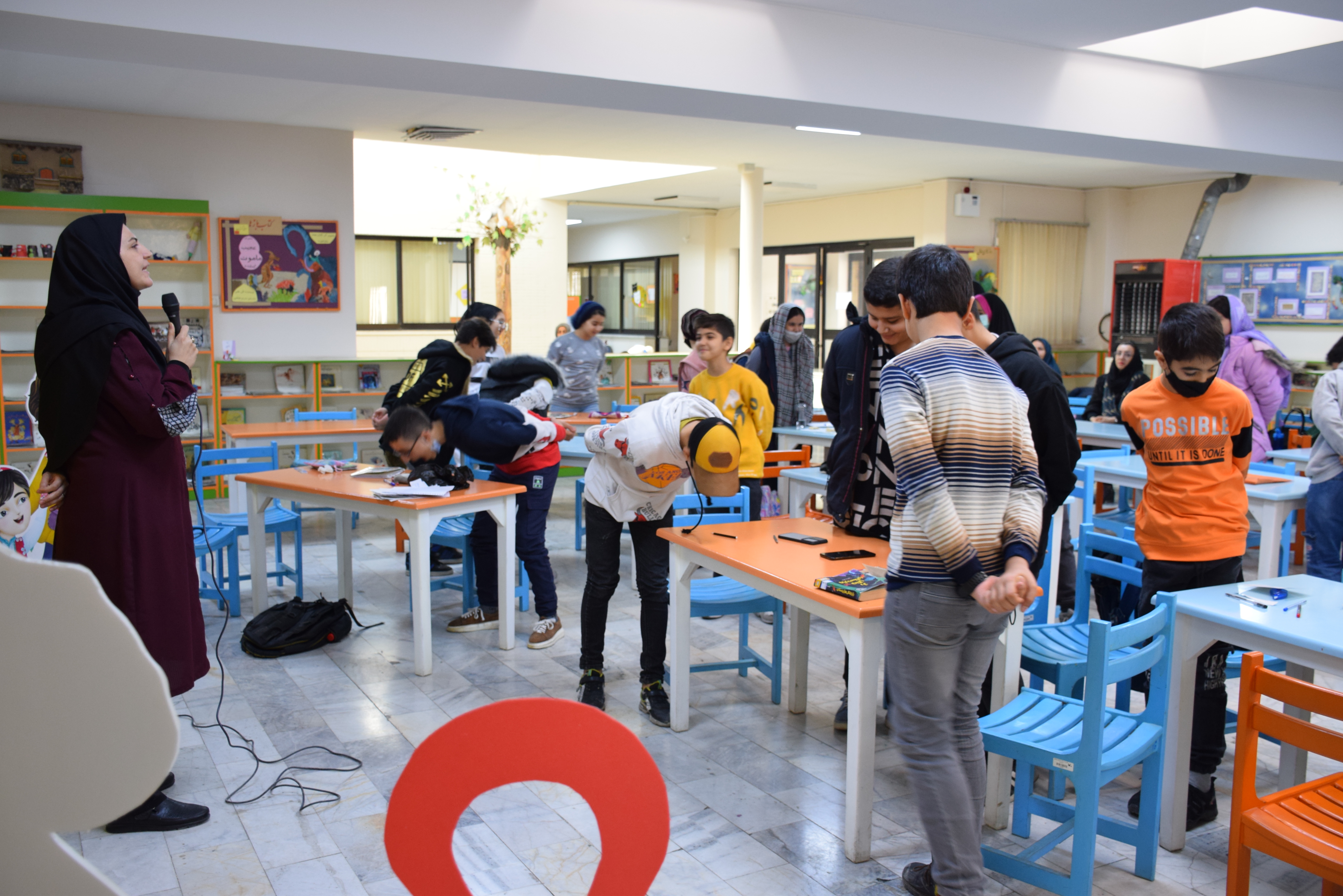 برگزاری کارگاه "در جستوجو باش" در مرکز شماره ۳۵ کانون استان تهران