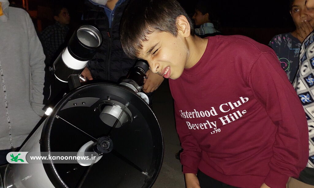 رصد آسمان شب در مرکز فرهنگی ریگ