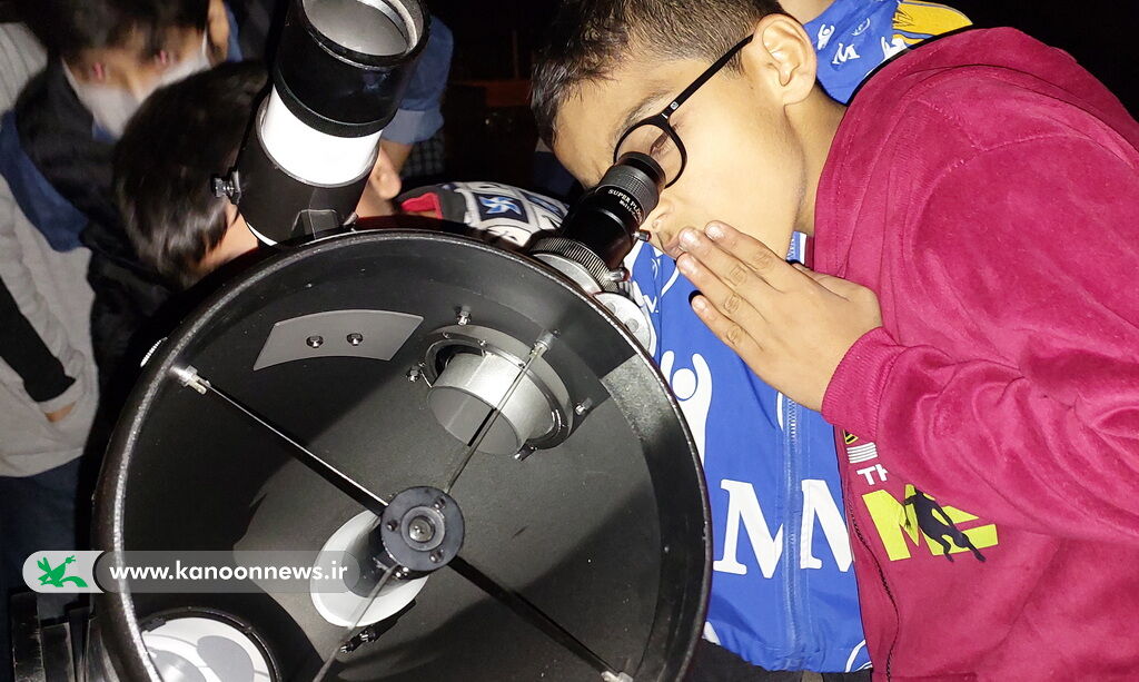 رصد آسمان شب در مرکز فرهنگی ریگ