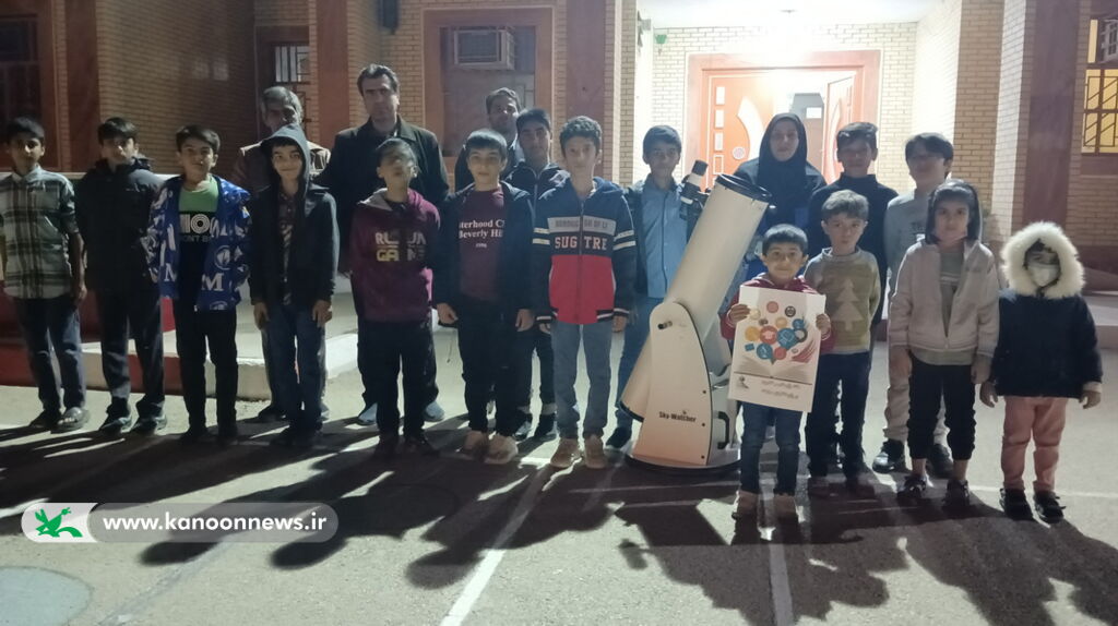 رصد آسمان شب در مرکز فرهنگی ریگ