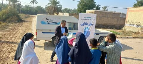 برگزاری ویژه برنامه "سفردانایی" کتابخانه‌های سیار کانون خوزستان