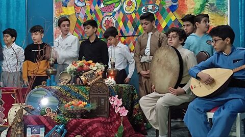 یلدای قصه ها در مرکز فرهنگی هنری در مرکز کامیاران