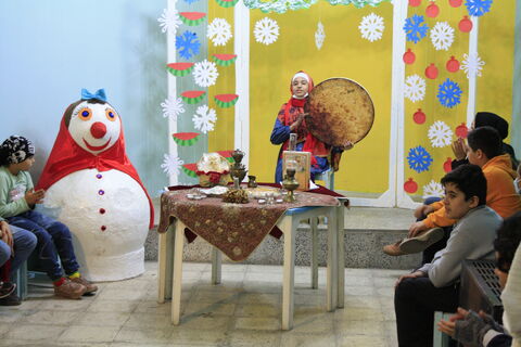 چند نما از گرامی‌داشت شب یلدا در مراکز فرهنگی و هنری کانون استان قزوین