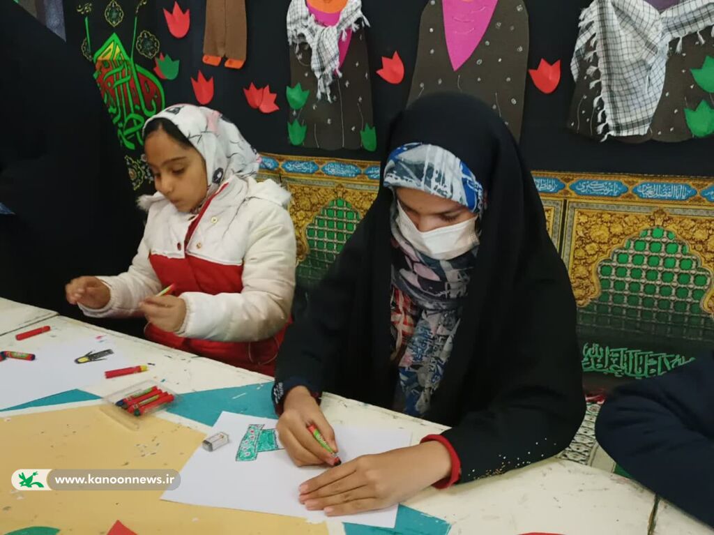حسینیه کودک کانون لرستان در مراسم استقبال از شهدای گمنام