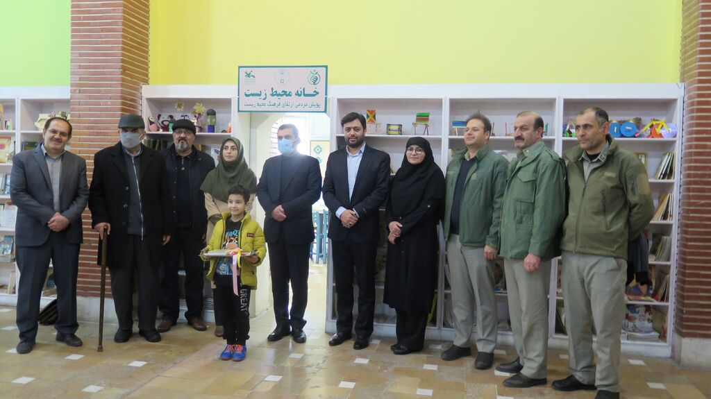 افتتاح خانه محیط زیست ویژه کودکان و نوجوانان استان در کانون قزوین