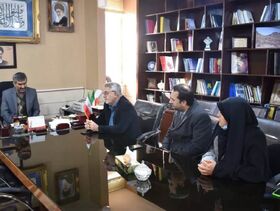دیدار مدیر کل کانون فارس با فرماندار شهرستان ارسنجان