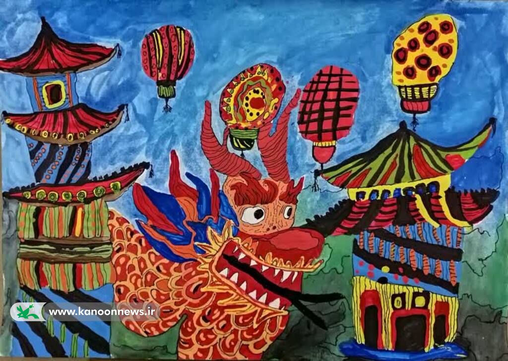 درخشش اعضای کانون کرمان در جشنواره نقاشی «سرزمین افسانه‌ها»