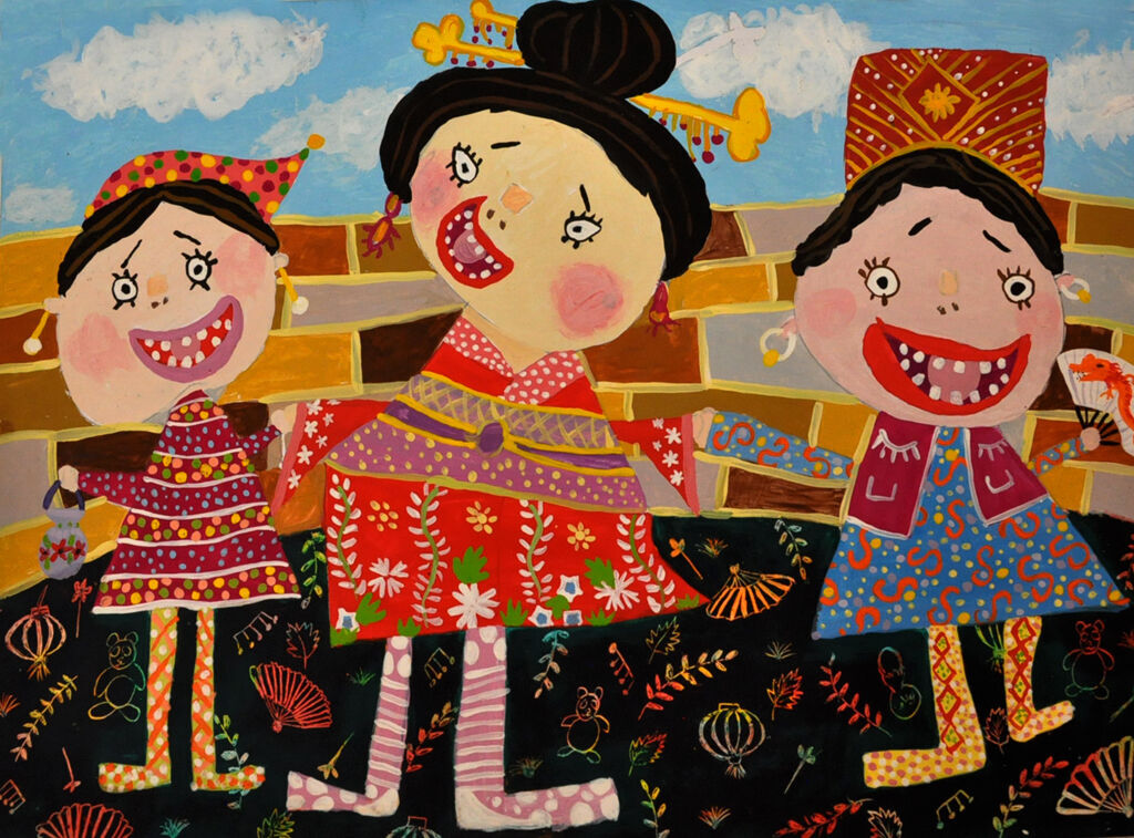 اعضای هنرمند کانون استان اردبیل در جشنواره نقاشی «سرزمین افسانهها» خوش درخشیدند