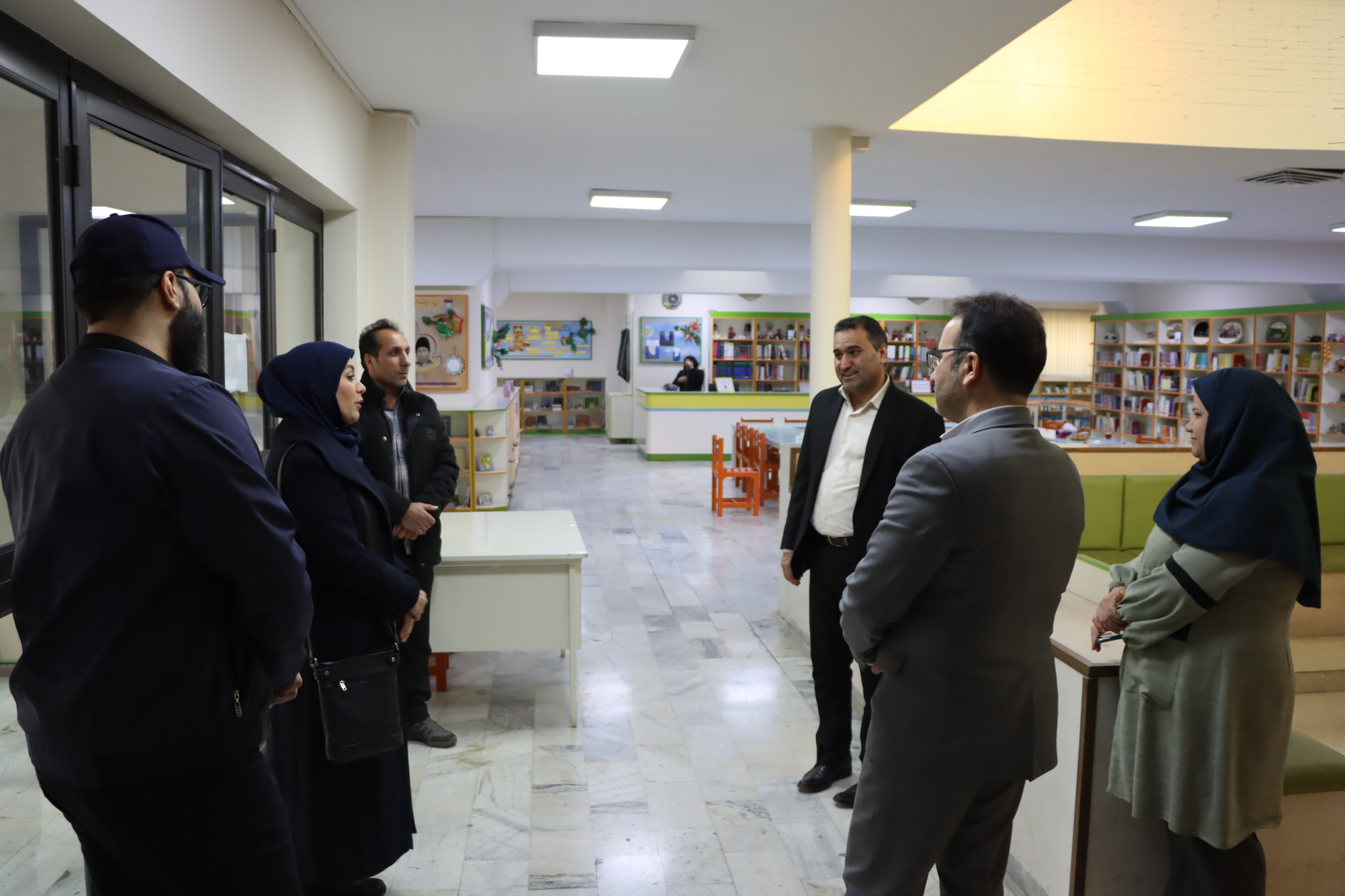 بازدید سرپرست اداره کل و معاون اداری مالی از مراکز کانون استان تهران