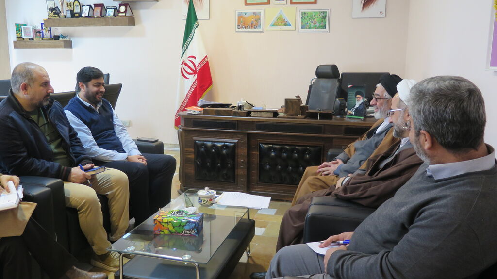 دیدار مدیرکل کانون قزوین با رییس ستاد اقامه نماز استان قزوین