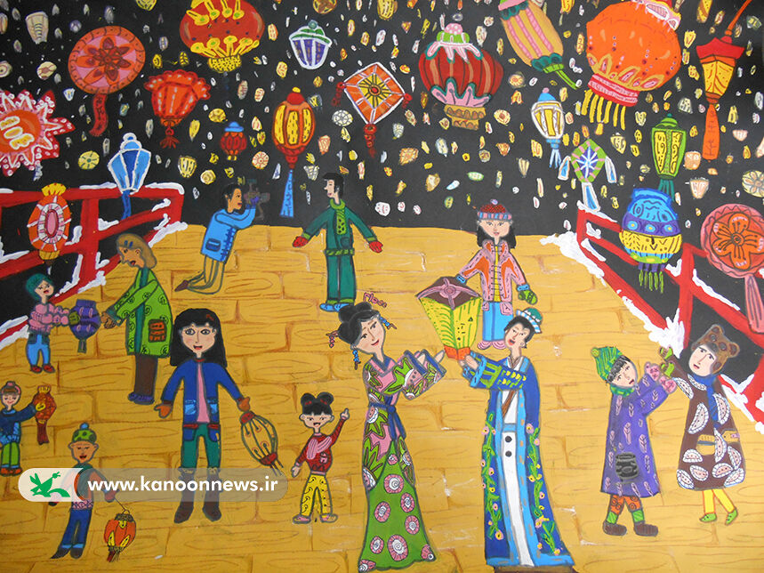 درخشش عضو کانون پرورش فکری کودکان و نوجوانان استان همدان در جشنواره نقاشی "سرزمین افسانه ها"