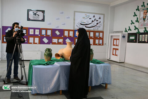 آیین گشایش نمایشگاه مشق عشق در نگارخانه فرهنگ و هنر سمنان به قلم دوربین