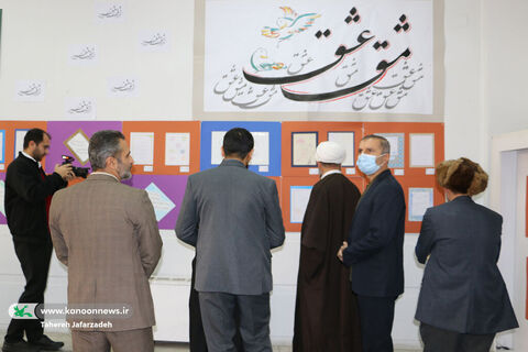 آیین گشایش نمایشگاه مشق عشق در نگارخانه فرهنگ و هنر سمنان به قلم دوربین