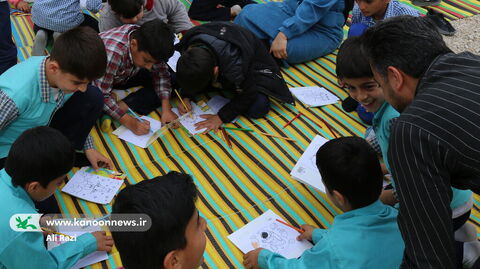 پیک امید کانون بوشهر به روستای تنگ زرد رسید