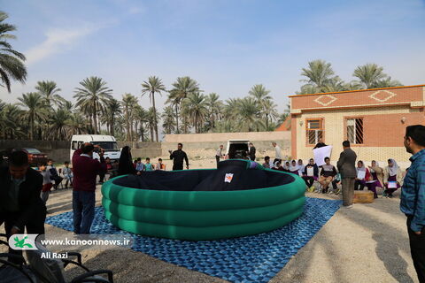 پیک امید کانون بوشهر به روستای تنگ زرد رسید