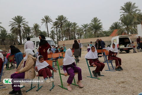 پیک امید کانون بوشهر به روستای تنگ زرد رسید