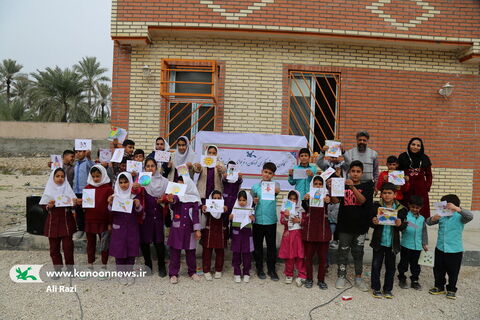 پیک امید کانون بوشهر به روستای تنگ زرد رسید