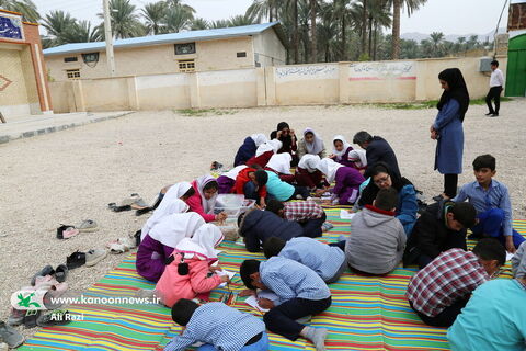 پیک امید کانون بوشهر به روستای تنگ زرد رسید