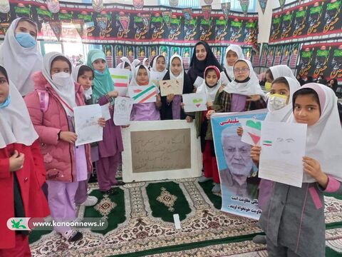 فعالیتهای مراکز کانون کهگیلویه و بویراحمد در گرامیداشت سالروز شهادت سردار سلیمانی