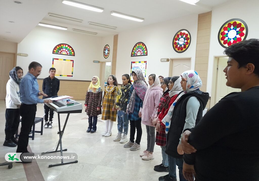 گام جدید برای آغاز موفقیتی دیگر  در انجمن سرود (کرال) آفرینش زنجان