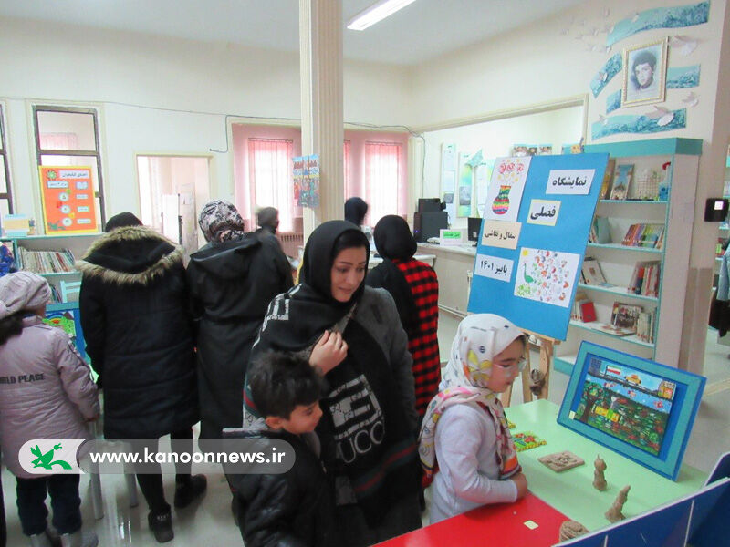 آثار هنری اعضای مراکز شماره۳ و ۴ کانون اردبیل به نمایش گذاشته شد