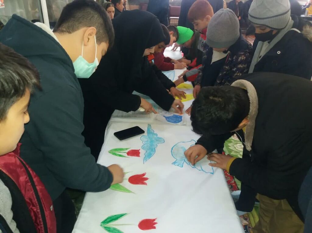 میز خدمت و اردوی جهادی کانون پرورش فکری سلماس و تازه شهر برگزار شد