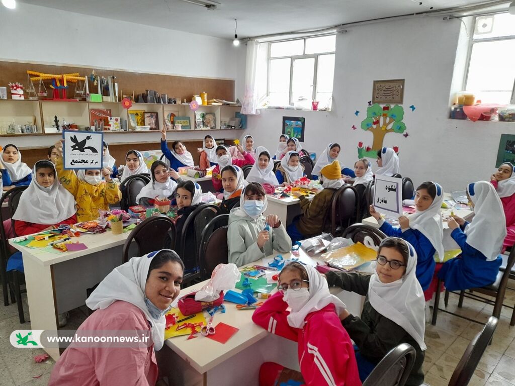 گرامیداشت روز مادر در مراکز کانون پرورش فکری استان زنجان