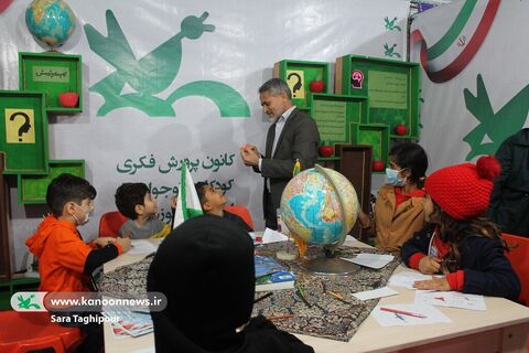 غرفه کانون پرورش فکری کودکان و نوجوانان در بیست وسومین نمایشگاه دستاوردهای پژوهش و فناوری خوزستان
