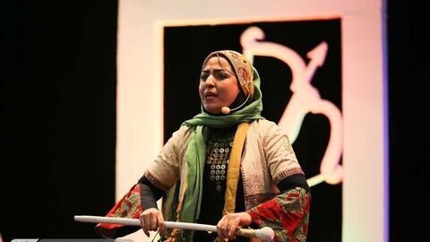 اجرای قصهگویان خوزستانی در مرحله پایانی بیستوچهارمین جشنواره بینالمللی قصهگویی