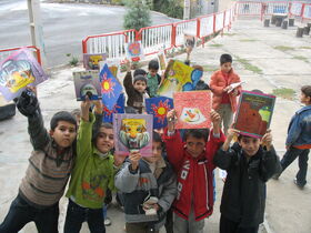 تیزر اهدای کتاب از طرف مدیرعامل کانون پرورش فکری کودکان و نوجوانان به دانش آموزان مناطق محروم و کم برخوردار استان کردستان
