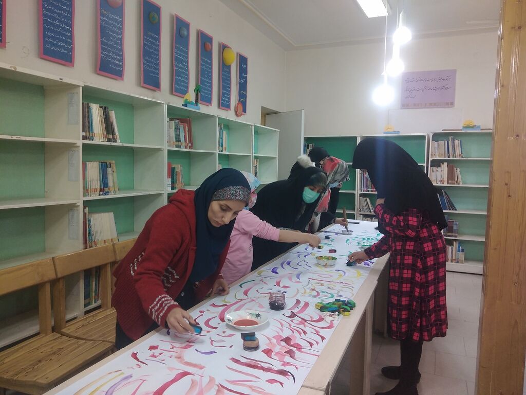 برگزاری چهارمین نشست تخصصی انجمن هنرهای تجسمی (خوشنویسی) کانون خوزستان