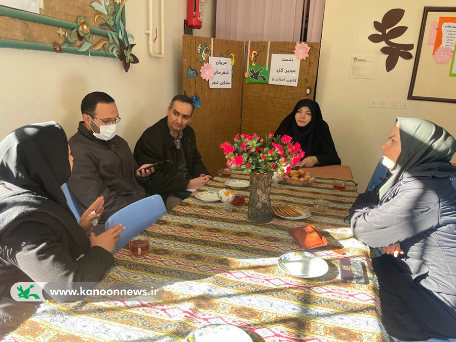 بازدید سرپرست کانون استان اردبیل از مراکز کانون در شهرستان مشگینشهر