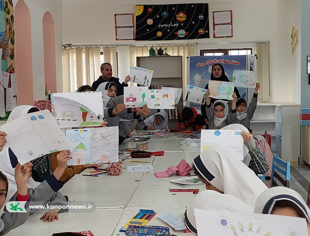 مراسم روز هوای پاک در مراکز کانون استان اردبیل برگزار شد
