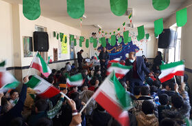 برنامه‌های شاد فرهنگی در مدرسه ابتدایی شهید احمد لطف‌حق اردبیل اجرا شد