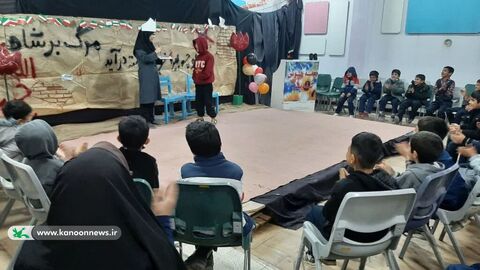 اجرای طرح «کانون مدرسه» در مرکز نقاب