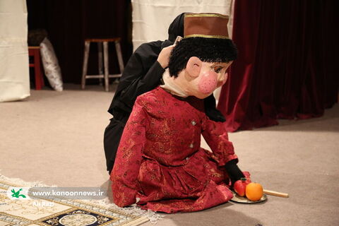 نمایش عروسکی«داشت عباسقلی خان پسری» در سینما-تئاترکانون بوشهر به روی صحنه رفت