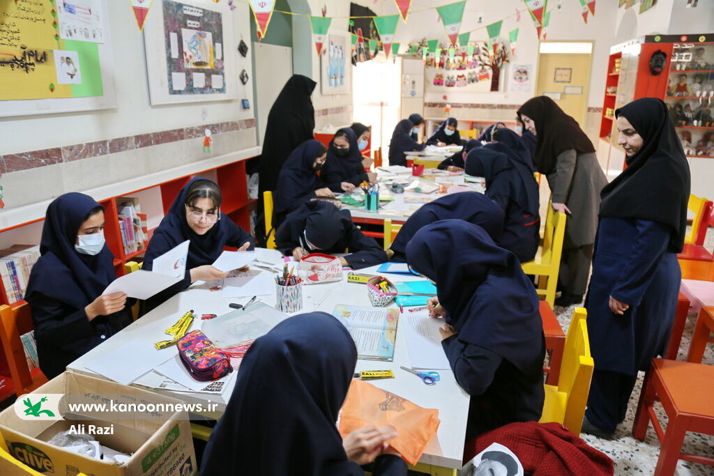 جشنواره کتابسازی به میزبانی مرکز فرهنگی بندر ریگ برگزار شد