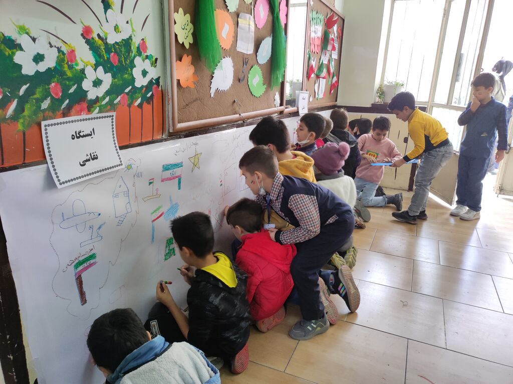 ویژه برنامه کتابخانه سیار کانون البرز در آق تپهی کرج