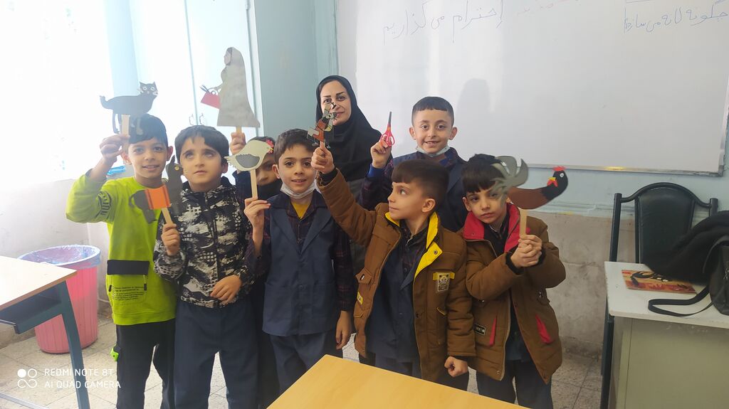 ویژه برنامه کتابخانه سیار کانون البرز در آق تپهی کرج