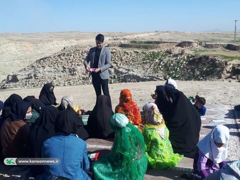 سفر کتابخانه‌های سیار کانون خوزستان به منطقه عشایری سرگچ رامهرمز