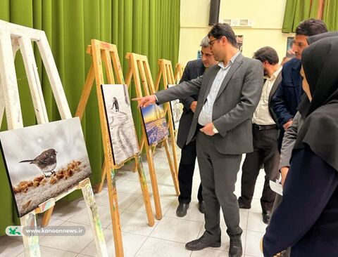 آیین افتتاحیه نمایشگاه عکس «در امتداد نگاه » در مرکز قیدار