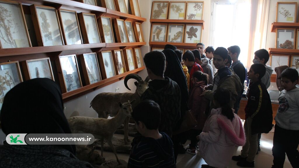 بازدید اعضای مراکز فرهنگی‌هنری یاسوج از موزه‌ی محیط زیست کهگیلویه و بویراحمد