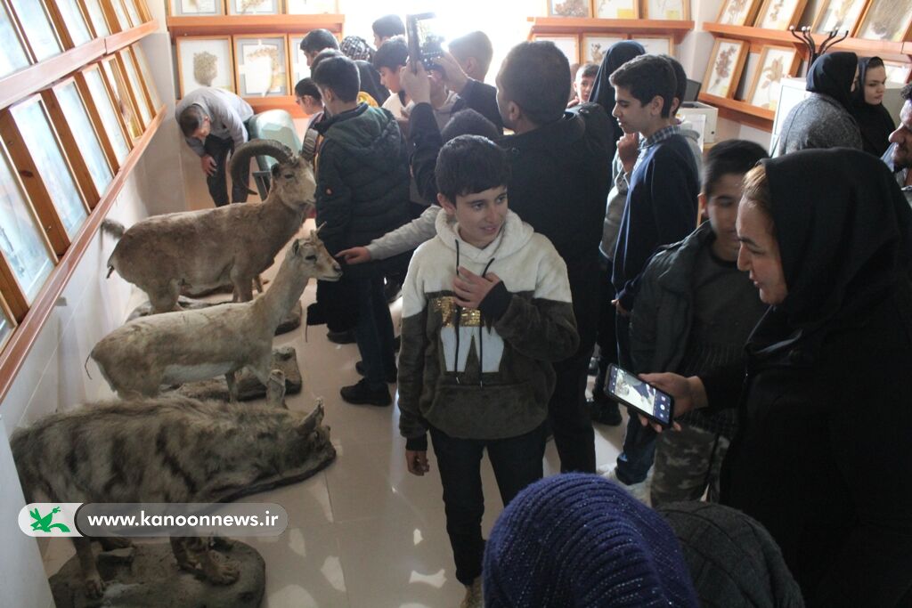 بازدید اعضای مراکز فرهنگی‌هنری یاسوج از موزه‌ی محیط زیست کهگیلویه و بویراحمد