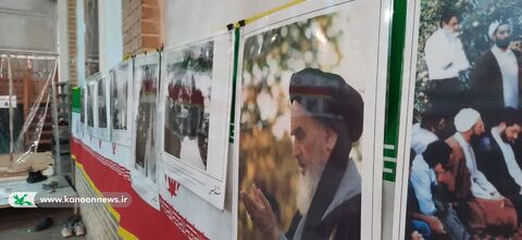 بازدید اعضای مرکز شماره 8 از بیت امام خمینی
