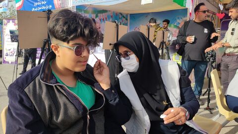 حضور کانون پرورش فکری هرمزگان در راهپیمایی ۲۲ بهمن